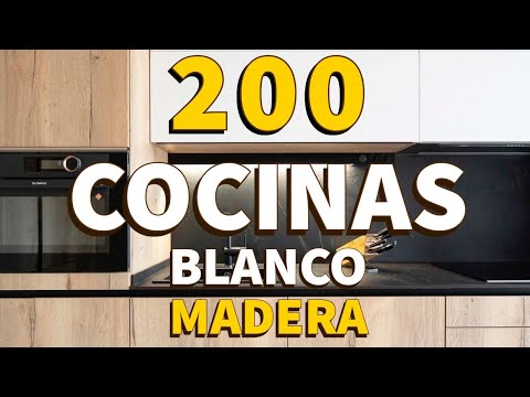 Cocina Blanca y Madera Rústica: La Combinación Perfecta