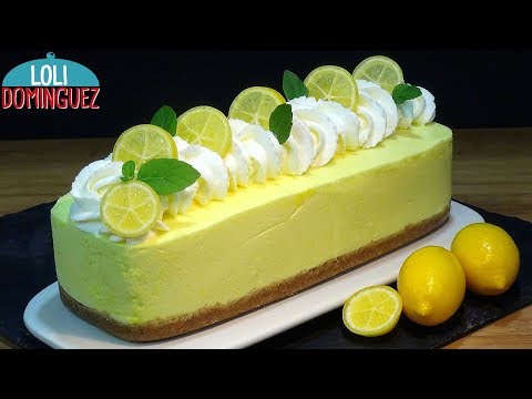 Tarta de limón sin horno: receta fácil y deliciosa
