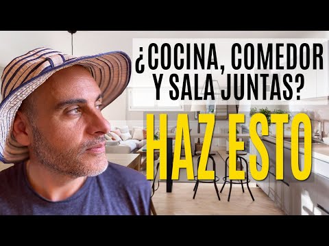 Cocinas abiertas al salón pequeñas: optimiza el espacio de tu hogar