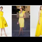 complementos para vestido amarillo boda