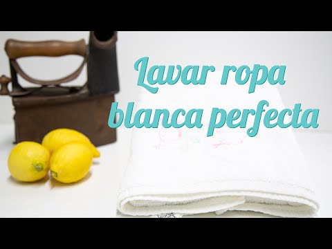 Consejos para blanquear ropa amarillenta