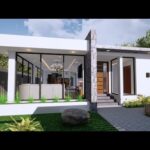 Casas modernas de una planta: Diseños innovadores y funcionales