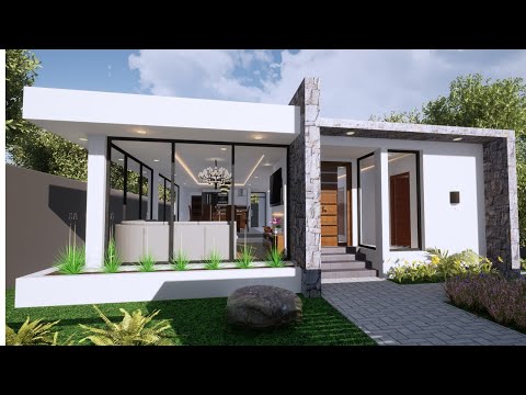 Casas modernas de una planta: Diseños innovadores y funcionales