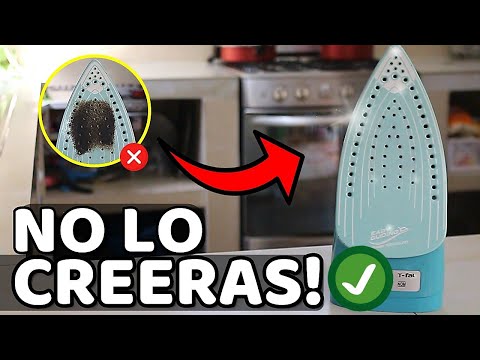 Consejos para limpiar una plancha quemada