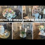 10 ideas creativas de decoración de mesas de comedor