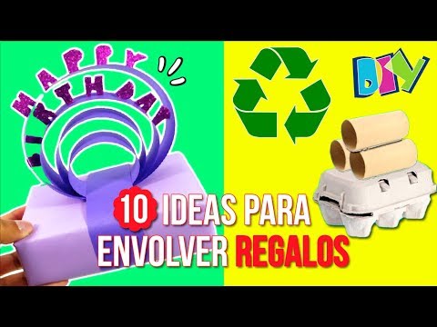 10 ideas creativas para envolver regalos de forma original