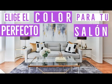 Colores para pintar salón: Ideas y consejos