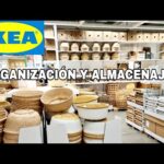 Cestos de mimbre en IKEA: soluciones de almacenamiento elegantes y funcionales.