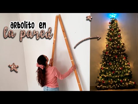 Pared de árboles de Navidad originales: ideas creativas para decorar tu hogar