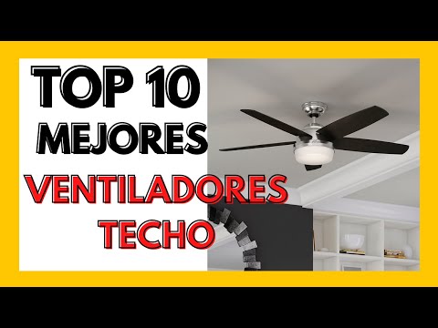 Ventiladores de techo modernos y silenciosos