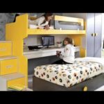 Habitación juvenil: soluciones para espacios pequeños y estrechos