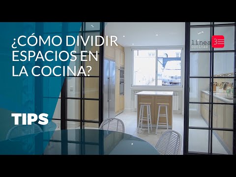 Separación cocina-salón de cristal: precios y opciones