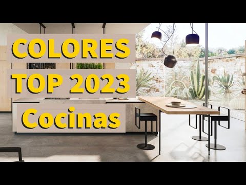 Colores de muebles de cocina: Inspírate con nuestra selección