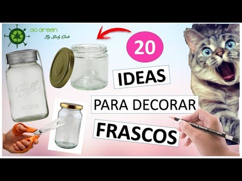 Decoración de botes de cristal: Ideas creativas y sencillas