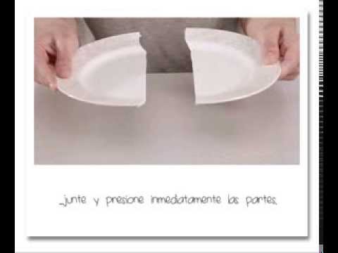 Consejos para pegar un plato de cerámica de forma efectiva