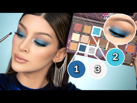 Maquillaje azul: tutorial paso a paso