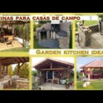 Cocinas de casas de campo: diseño y funcionalidad