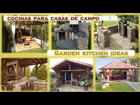 Cocinas de casas de campo: diseño y funcionalidad