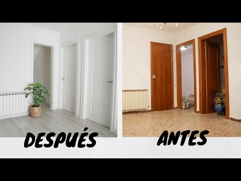 Paredes y puertas blancas: una combinación clásica para tu hogar