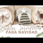 Decoración de mesa de Navidad: Ideas creativas y elegantes.