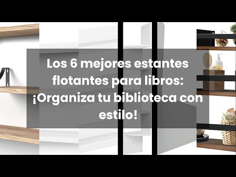 Estanterías de madera para libros: ¡Organiza tu biblioteca!