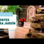 Fuentes de piedra para patios: Elementos decorativos imprescindibles