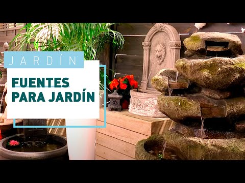 Fuentes de piedra para patios: Elementos decorativos imprescindibles