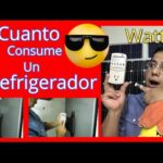 Consumo de energía de nevera: ¿Cuántos watts consume?