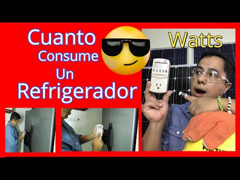 Consumo de energía de nevera: ¿Cuántos watts consume?