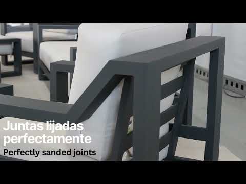 Muebles de jardín de aluminio: Duraderos y elegantes.