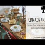 Tips para decorar mesa de cena informal