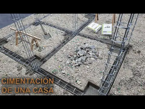 Cimientos de casa: dibujo y consejos de construcción