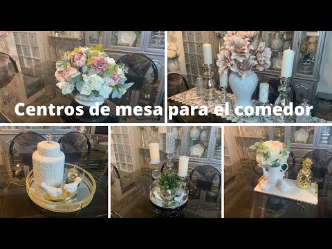 10 ideas para decorar la mesa de comedor