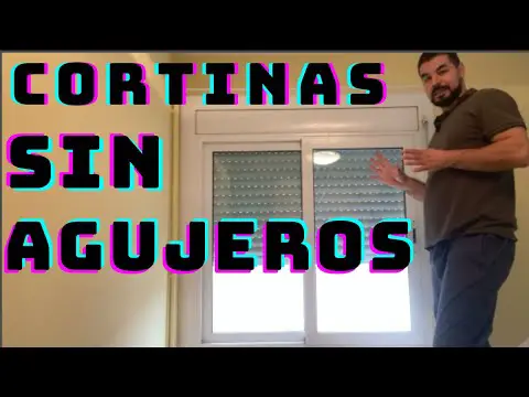 Barras de cortinas sin taladrar: la solución perfecta para tus ventanas.