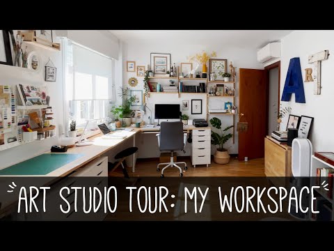 Estudio de arte en casa: Cómo crear tu propio espacio creativo