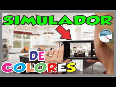 Simulador de pintura de paredes con tus propias fotos.