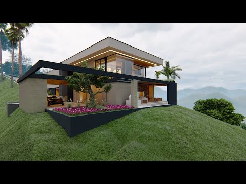 Casas modernas en el campo: diseños impresionantes