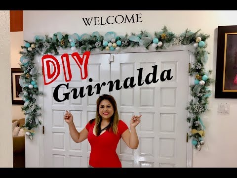 Cómo hacer guirnaldas de Navidad: tutorial paso a paso