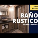 Baños de casas de campo: diseño y decoración.