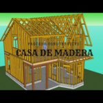 Casa de madera de dos plantas: Diseño y construcción