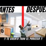 Cocinas reformadas: Antes y después de una transformación impresionante.