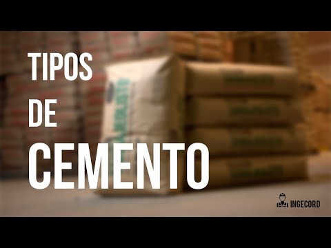 Tipos de cemento en España: Guía completa