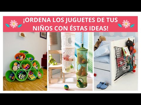 Consejos para guardar juguetes en el salón de forma práctica