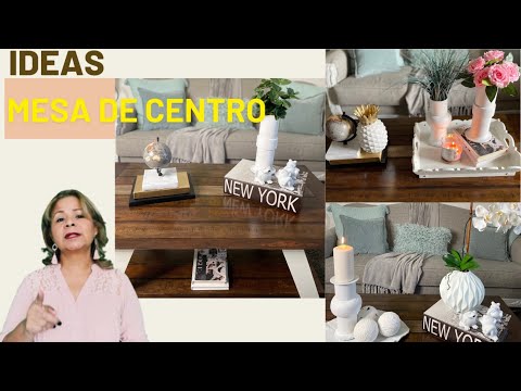 Decoración de mesas de centro: Ideas creativas y económicas