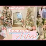 Árbol de Navidad rosa palo: la nueva tendencia en decoración navideña