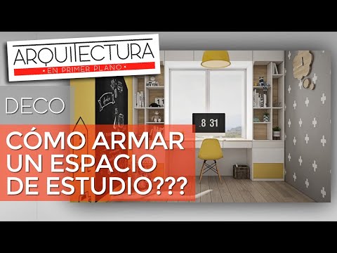 Cuarto de estudio para adultos: Diseños prácticos y elegantes