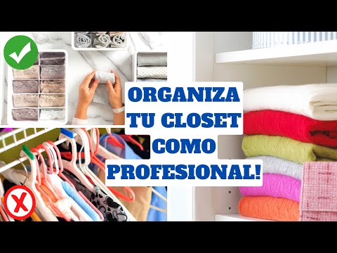5 consejos para organizar un vestidor abierto de manera eficiente