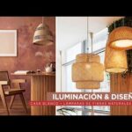 Platos de mimbre colgantes: decoración rústica para tu hogar