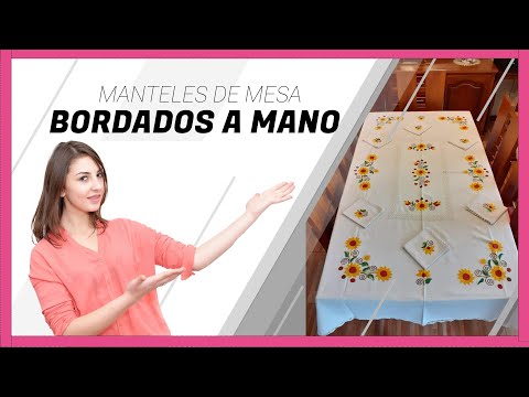 Bordado para mantel de mesa: Ideas y consejos