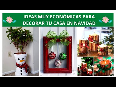 Adorna tu casa en Navidad: Ideas creativas y económicas